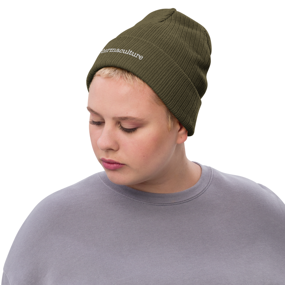 Ribbed Knit Thermaculture beanie